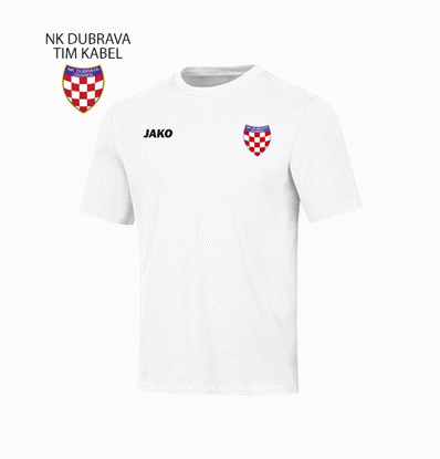 Slika NK Dubrava Tim kabel BASE pamučna majica- Škola nogometa