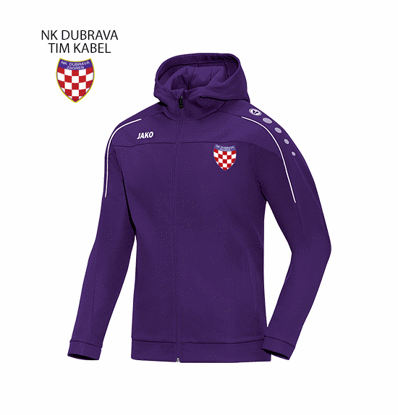 Slika NK Dubrava Tim kabel CLASSICO jakna sa kapuljačom  Škola nogometa