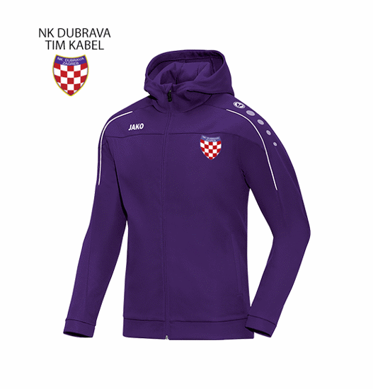 Slika NK Dubrava Tim kabel CLASSICO jakna sa kapuljačom  Škola nogometa