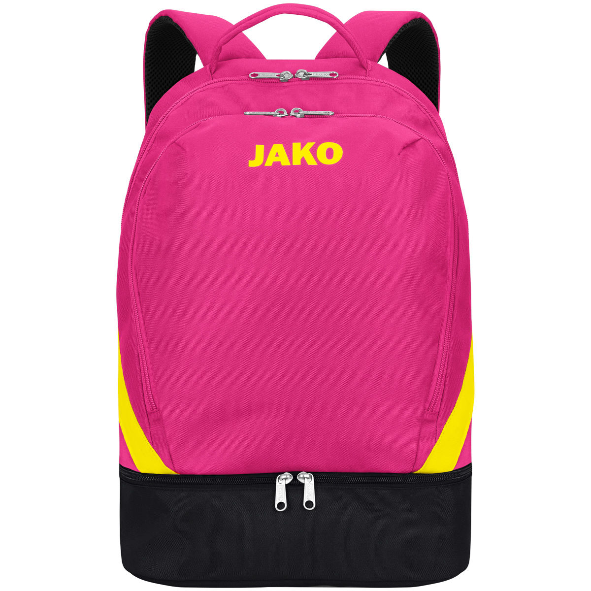163 pink/crna/neon žuta