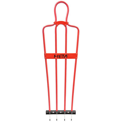 Slika META  Prozračna obrambena figura 160 cm crvena