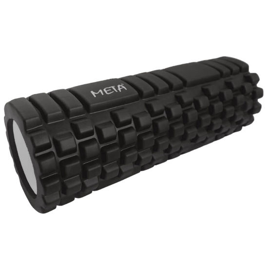 Slika META  Masažni valjak 45 cm crna