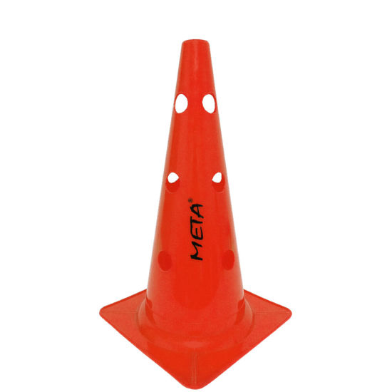 Slika META  Čunj-marker s otvorima 2.0 38 cm crveni