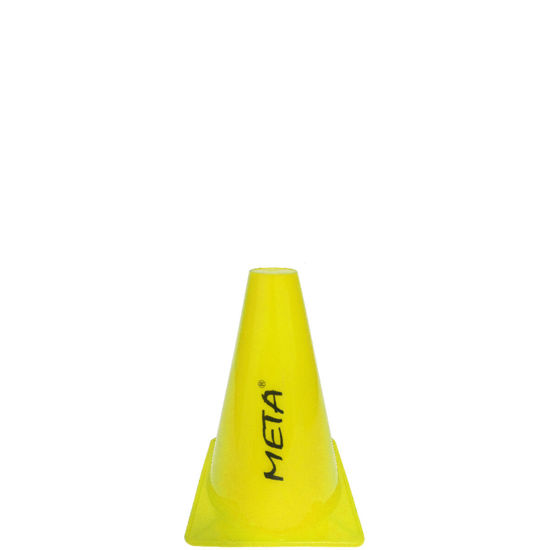 Slika META  Klasični čunj u boji 15 cm žuta