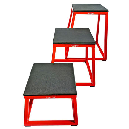 Slika META  Set metalnih pliometrijskih kutija