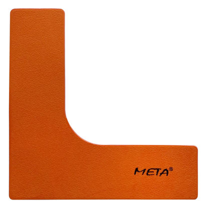 Slika META  Set ravnih kutnih markera  4 (narančasta)